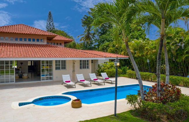 Casa de Campo Villa for Rent in Caribbean Style - With Pool Jacuzzi and Volleyball net - Foto 32