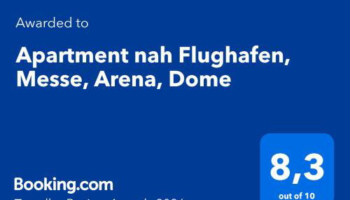 Apartment nah Flughafen, Messe, Arena, Dome - Foto 3