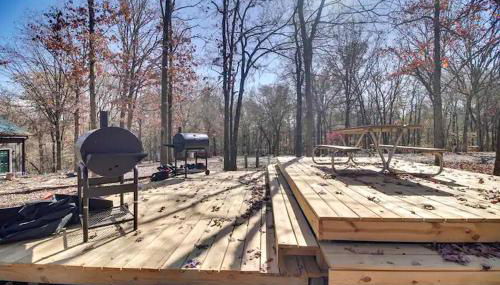 Tranquil Ozarks Studio Retreat with Woodland Views, Near Fishing, Hiking & Gentry, AR - Photo 3