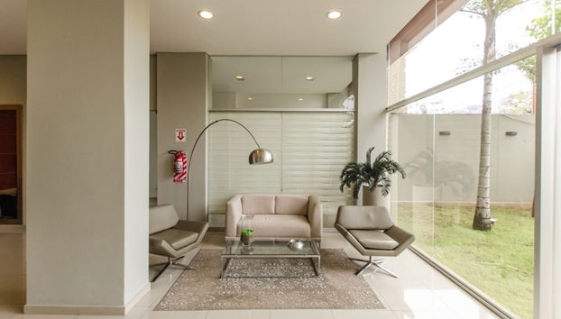 Zona de estar del vestíbulo