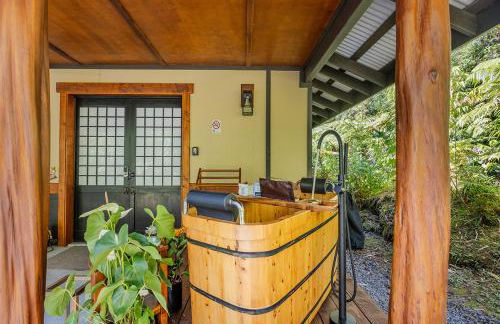 Volcano Tea House Cottage-SpaBath-HotTub-FirePlace - Foto 7