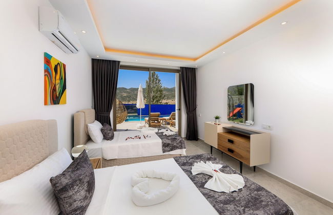 Villa Taha in Kas With 3 Bedrooms and 3 Bathrooms - Foto 7