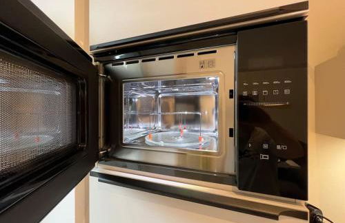 Soul-Apartment Terrasse Privat-Parkplatz Boxspringbett 55Zoll TV WLAN - Foto 16