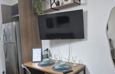 Studio completo e aconchegante com vaga de garagem - Foto 26