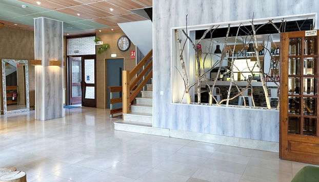 Coin salon dans le hall