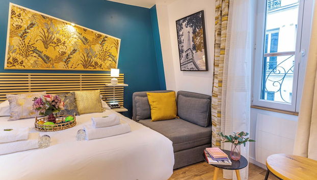 Pleasant Studio - 2P - Sentier - Foto 3, Habitación