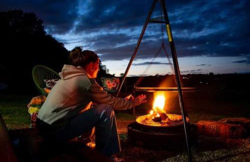 Outlook farm cabin firepit - Foto 17