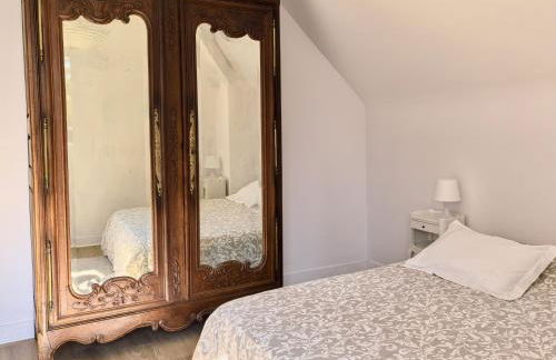 La Triolette, maison chaleureuse, indépendante et refaite à neuf dans le Vieux Coutainville, tourisme ou télétravail - Foto 31