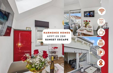 Harmonie Homes - Built in 2025 - High-Quality Beds & Linen - Full Kitchen - Fiber WiFi - 4K Smart TV - 2 Balconies - Elevator - Free Private Parking - Near Augsburg - 20 Min via Autobahn to Munich-West - Foto 43