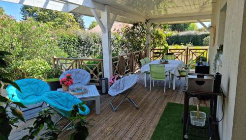 Villa avec grand jardin pour 6 personnes proche lac et océan - Foto 5