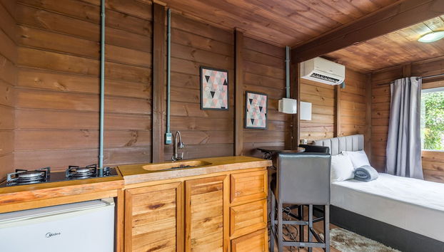 MAV Chalés Rusticos vista parcial do Mar - Foto 3, Habitación