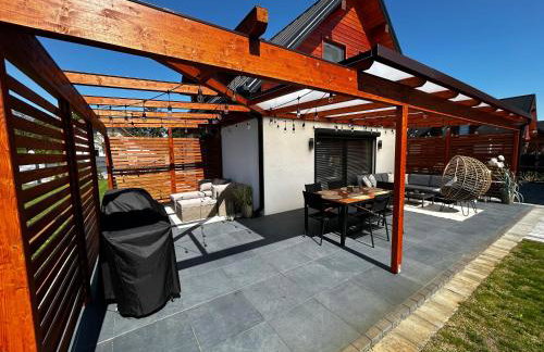 Lake HouseLubniewice domek całoroczny z jacuzzi blisko jeziora - Foto 11