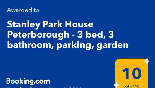 Stanley Park House Peterborough - 3 bed, 3 bathroom, parking, garden - Foto 2