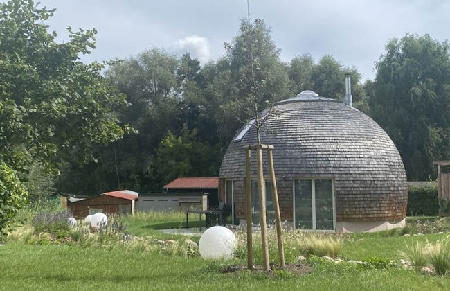 Kugelhaus Tamika - Sauna, Whirlpoolwanne und Kamin am Tollensesee - Foto 51