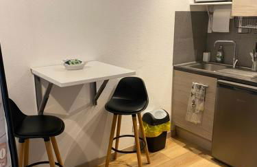 Nancy, Magnifique studio totalement climatisé, meublé, salle de bains et wc séparés, parking privé, cuisine équipée, WIFI - Foto 45