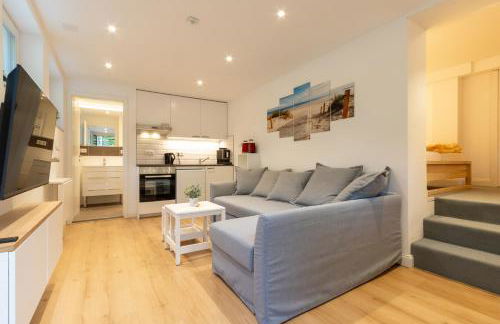 Neue zentrale Souterrain-Wohnung 24h Self Check-In - Foto 1