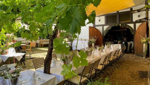 Geibelhof - Apartments in mediterraner Hofreite nahe Frankfurt am Main - Photo 3, Garden, Garden view