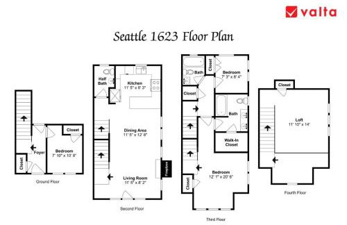 Exquisite Central Townhome with Spacious Loft and Gourmet Kitchen - Foto 30