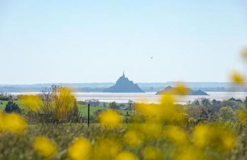 Vue Mt-St-Michel, Élégance, calme et baby-foot Bonzini - Foto 30