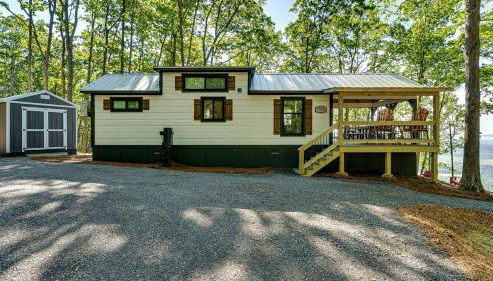 Peaceful Mountain Tiny Home with Breathtaking Valley Views & Fireplace Near Lookout Mountain, Menlo GA - Foto 3