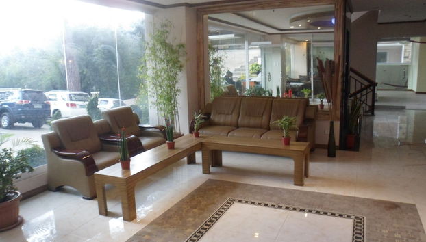 Sitzecke in der Lobby