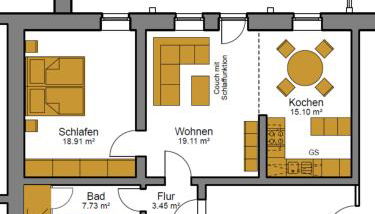 Ferienwohnung im Ostseebad Göhren in Strandnähe, Kurhaus Nordstrand,Nähe Binz und Sellin - Foto 2