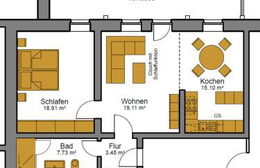 Ferienwohnung im Ostseebad Göhren in Strandnähe, Kurhaus Nordstrand,Nähe Binz und Sellin - Foto 2