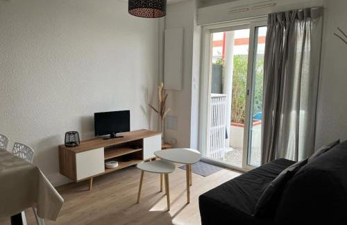 Superbe T2 climatisé avec terrasse & piscine avec accès direct à la mer - Foto 17