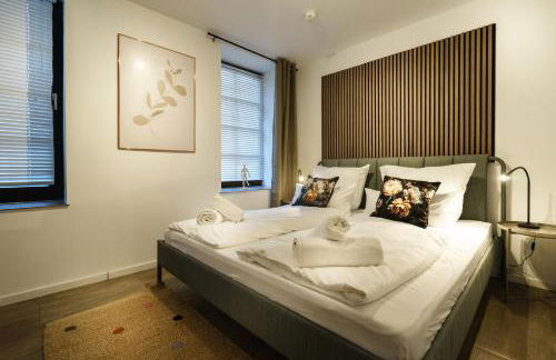 Boardinghaus Grünefeld -W2 - Schöne Serviced Apartments - Küche - Smart TV - P - Premiummatratzen - Rainshower by Wooon - Foto 1