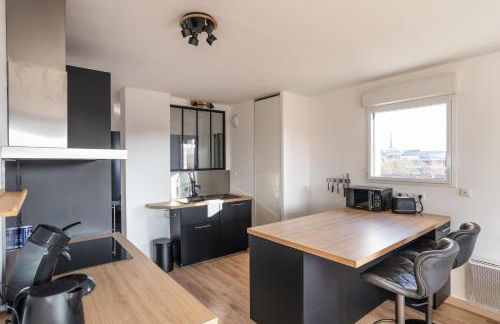 Le Cocon Voltaire - Appartement 2 chambres avec parking - Mabilais - Foto 9