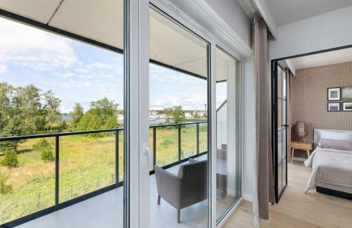 Bright Apartment Spadochroniarzy in Dziwnów with Parking & Pool by Noclegi Renters - Foto 21