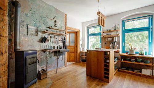 The Upholstery Tinyhouse Deluxe Eco Chalet Kreativ Citynah - Foto 5, pet friendly