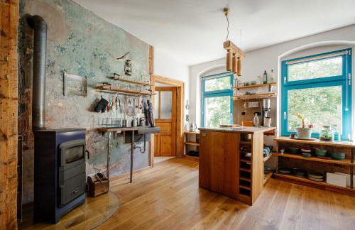 The Upholstery Tinyhouse Deluxe Eco Chalet Kreativ Citynah - Foto 5