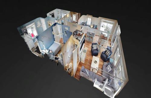 Ocean Front 1St Floor Duplex With Expansive Views In Brant Beach With Private Beach Access 12094 - Foto 21