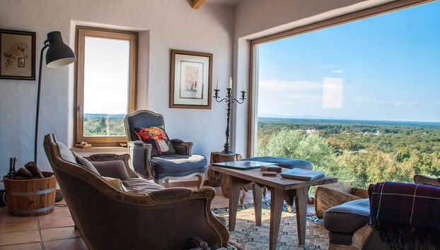 Zona de estar del vestíbulo