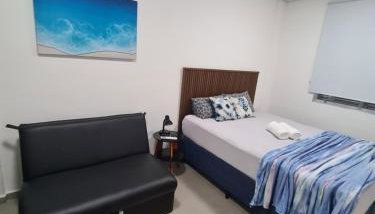 Loft em prédio em frente à praia - Foto 5