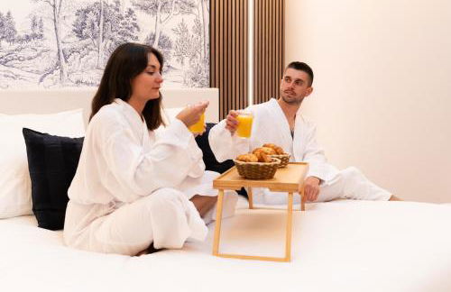 L'Escapade Indigo - Balnéo - Sauna - Foto 28