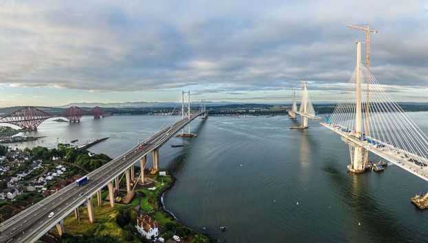 The three Forth Bridges