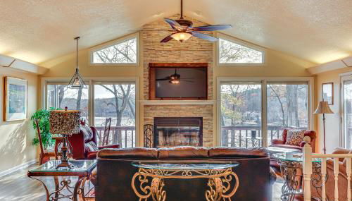 Lakefront Hot Springs Village Home with Private Dock - Foto 3