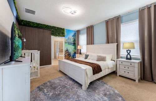 Luxury 8BR Villa with Pool, Spa, Theater & Game Room near Disney - Foto 16