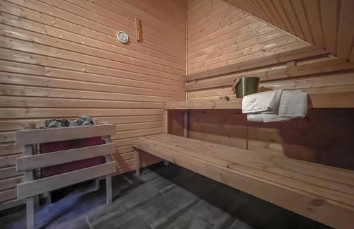 traumHaff Küstenchalets - einzigartige Chalets an der Ostsee. Ganz aus Lärchenholz mit Kamin und Sauna - Foto 31