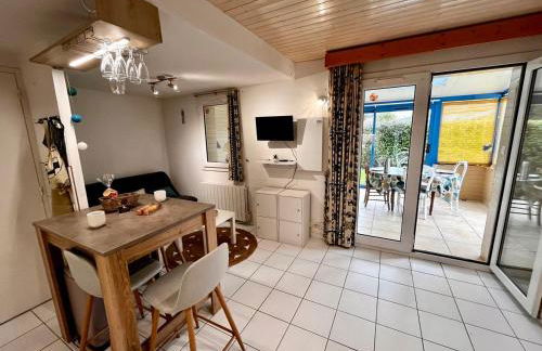 Keraven, charmante maisonnette, piscine commune 1-4 personnes - Foto 15