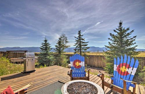 2 Mi to Hot Springs Nathrop Gem with Fire Pit - Foto 1