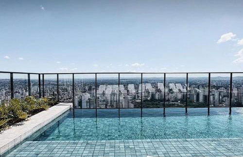 Lindo flat em prédio luxuoso - Excelente localização - Foto 29