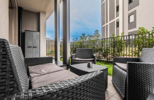 Prime Living Milano Merlata - Cozy Garden Apartment - Foto 7