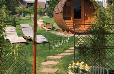 Tiny House mit Saunafass und Garten - Foto 18
