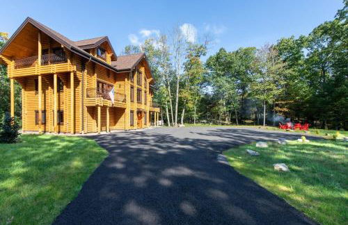 Log House Chalet, Volleyball field, Sauna, Hot Tub - Foto 66