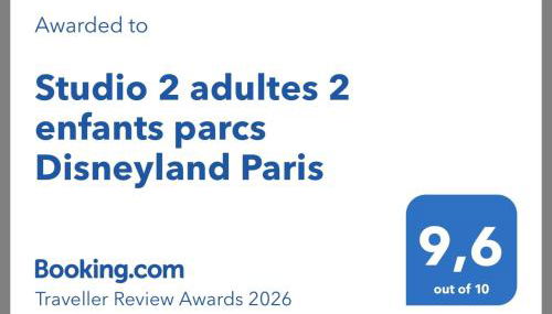 Studio 2 adultes 2 enfants parcs Disneyland Paris - Foto 3