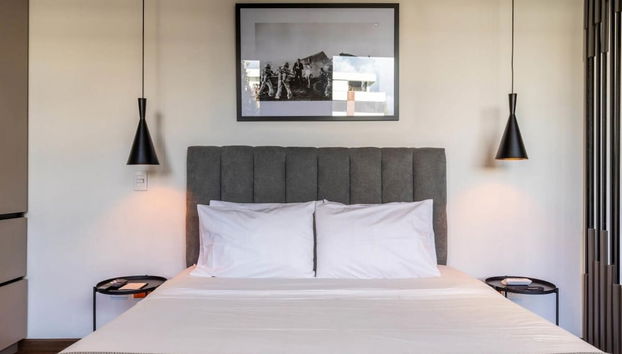 w Monochrome Loft With Terrace in Parque 93 - Foto 5, Habitación