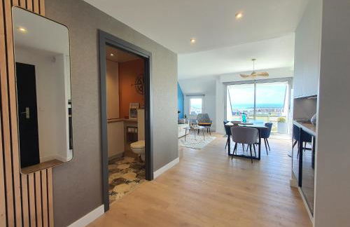 Appartement ERQUY Bretagne vue mer exceptionnelle sur les hauts d'Erquy au calme ! 900 m du centre ville et au pied du GR34 - Foto 18